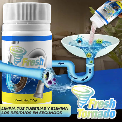 FreshTornado™ - destapa tuberías rápido y sin esfuerzo