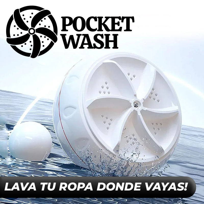 PocketWash™ - potencia y comodidad para lavar donde quieras