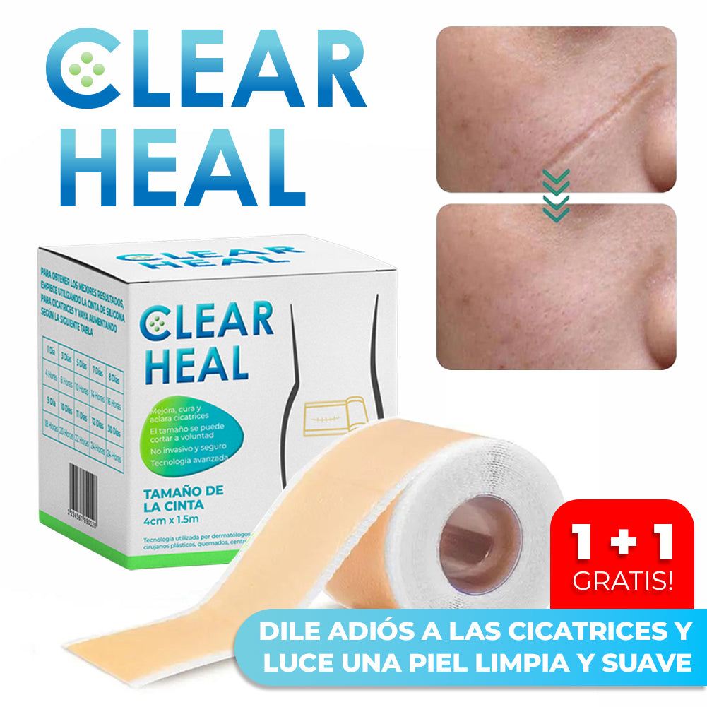 ClearHeal™ - Cinta de silicona para cicatrices