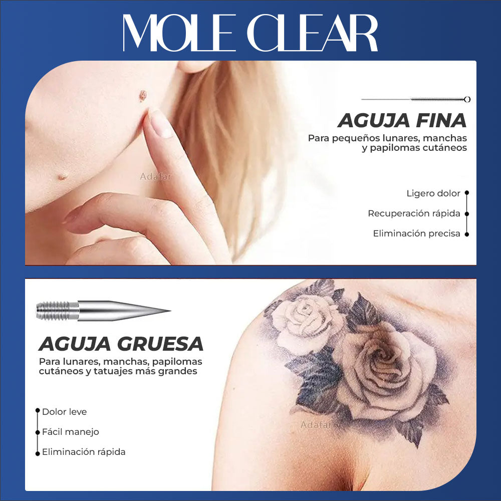 MoleClear™ - Lapiz de plasma para eliminar lunares