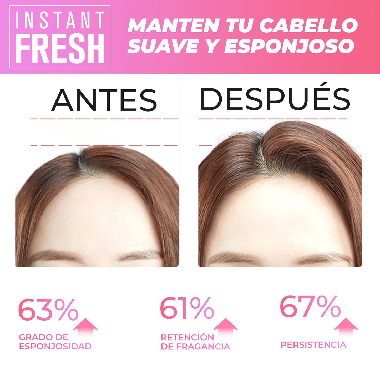 InstantFresh™ - Shampoo en seco