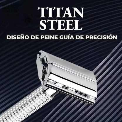 TitanSteel™ - La afeitadora clásica diseñada para durar toda la vida