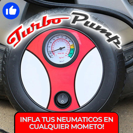 TurboPump™ - Inflador de aire portátil para autos