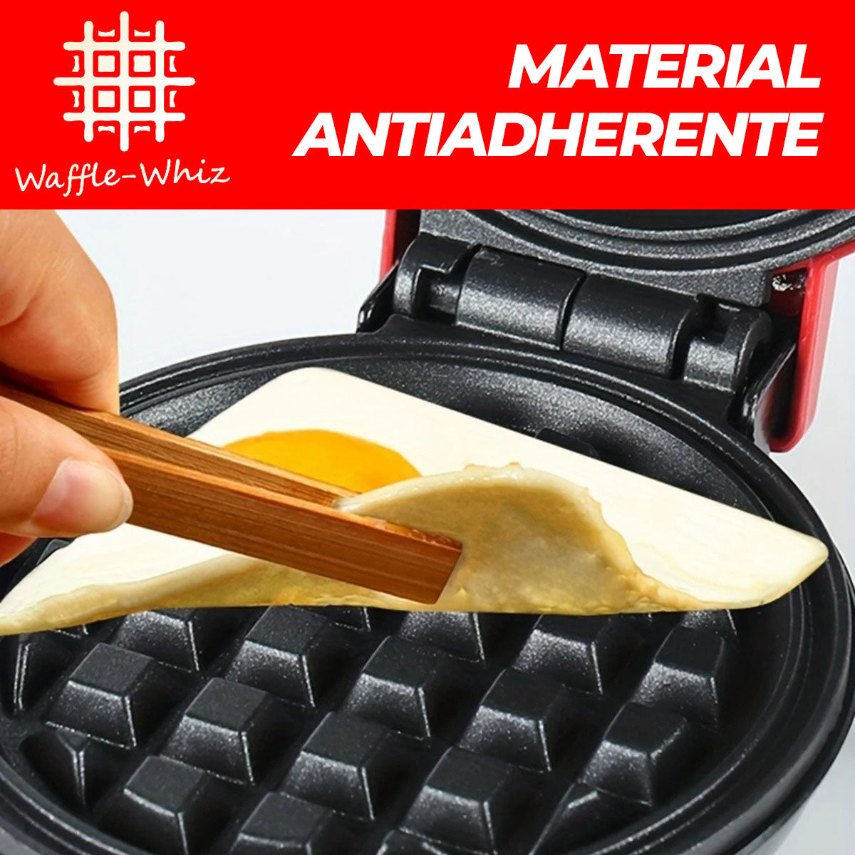 WaffleWhiz™ - Mini wafflera