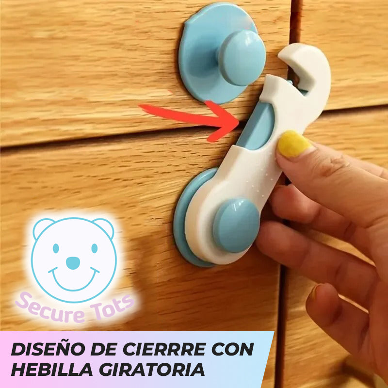 SecureTots™ - Seguros de puertas para bebes