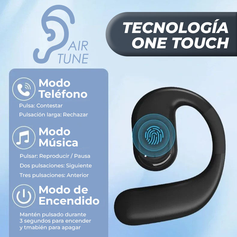 AirTune™ - Audífono a una oreja de ejercicio inalámbrico