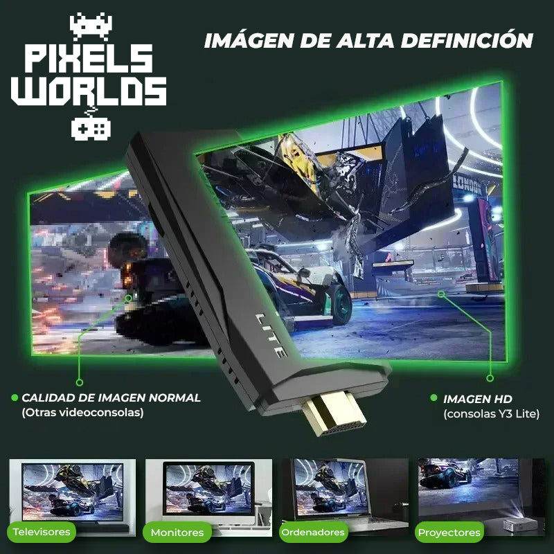 PixelsWorlds™ - Drive de juegos retro