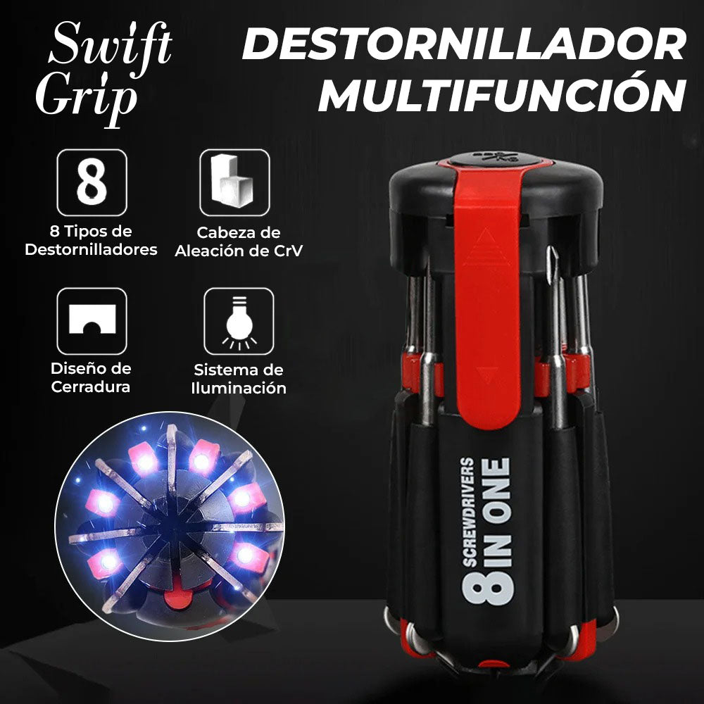 SwiftGrip™ – La Herramienta 8 en 1 que Resuelve Cualquier Arreglo al Instante