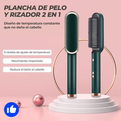 GlamGlide™ - Peine alisador para cabello