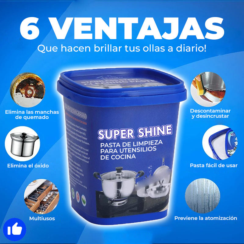 SuperShine™ - Pasta de limpieza para utensilios de cocina