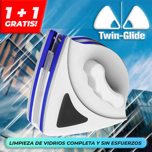 TwinGlide™ - Duo limpiador de vidrios magnético