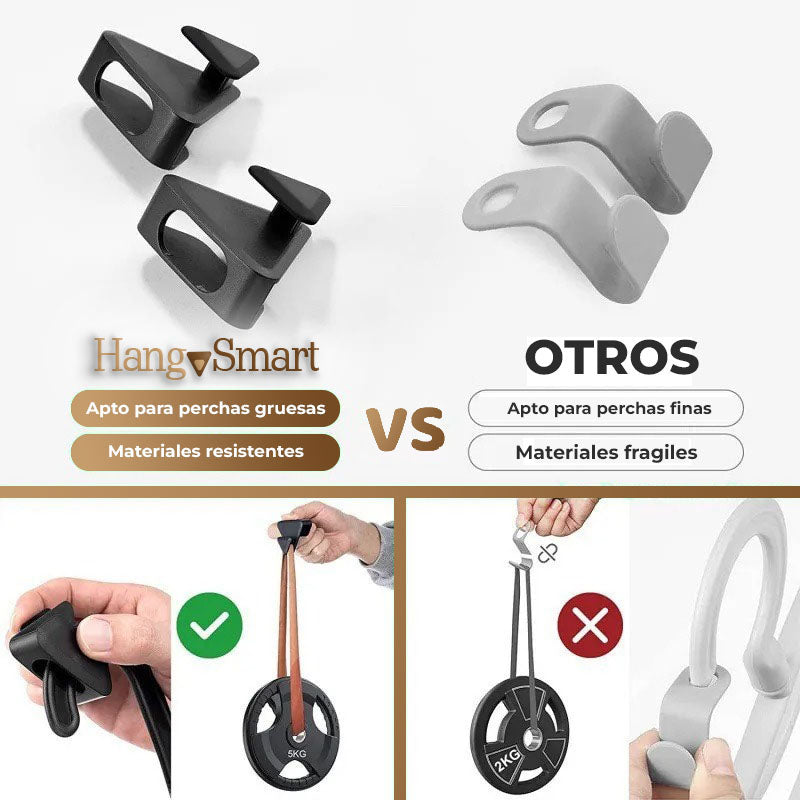 9 + 9 GRATIS! | HangSmart™ - Perchas triangulares