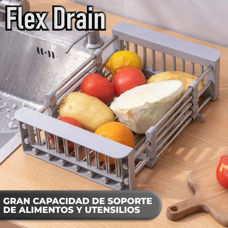 FlexDrain™ - Escurridor de cocina adaptable