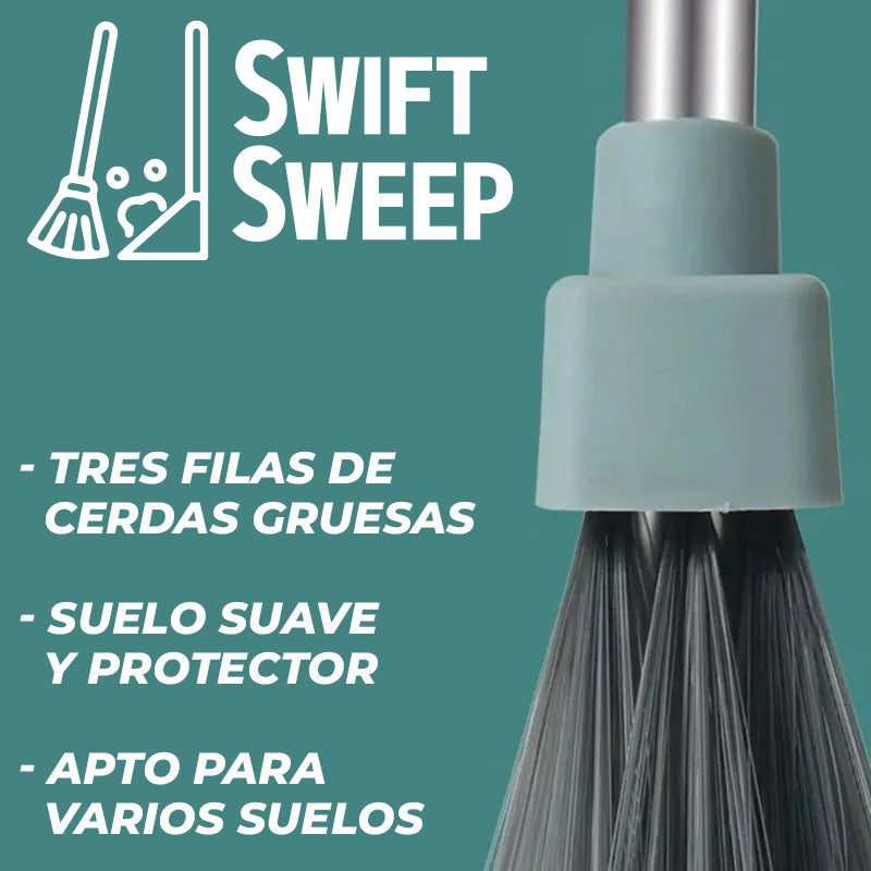 SwiftSweep™ - Juego de escoba con recojedor