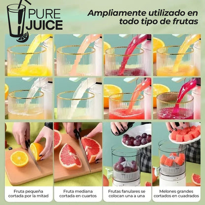 PureJuice™ - Exprimidor de jugos portátil