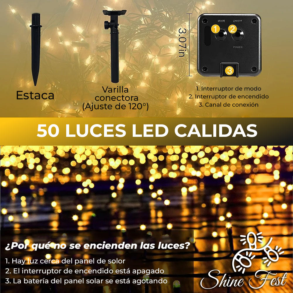 ShineFest™ - Luces solares para brillar sin límites