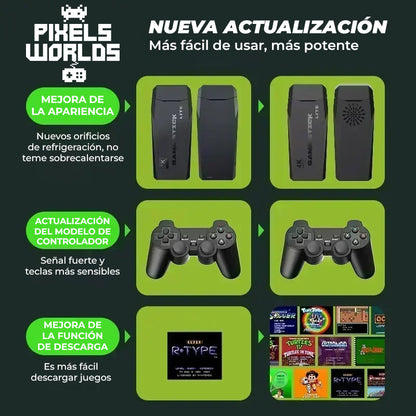 PixelsWorlds™ - Drive de juegos retro