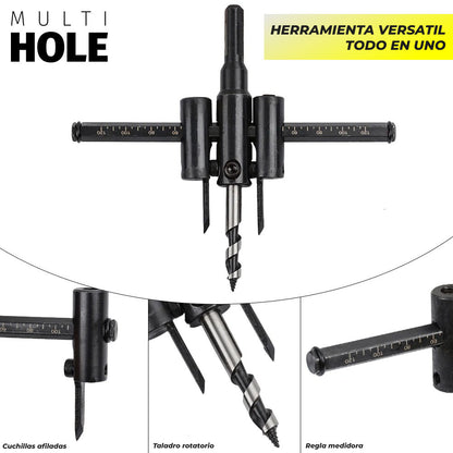 MultiHole™ - Adaptador de circulos para taladros