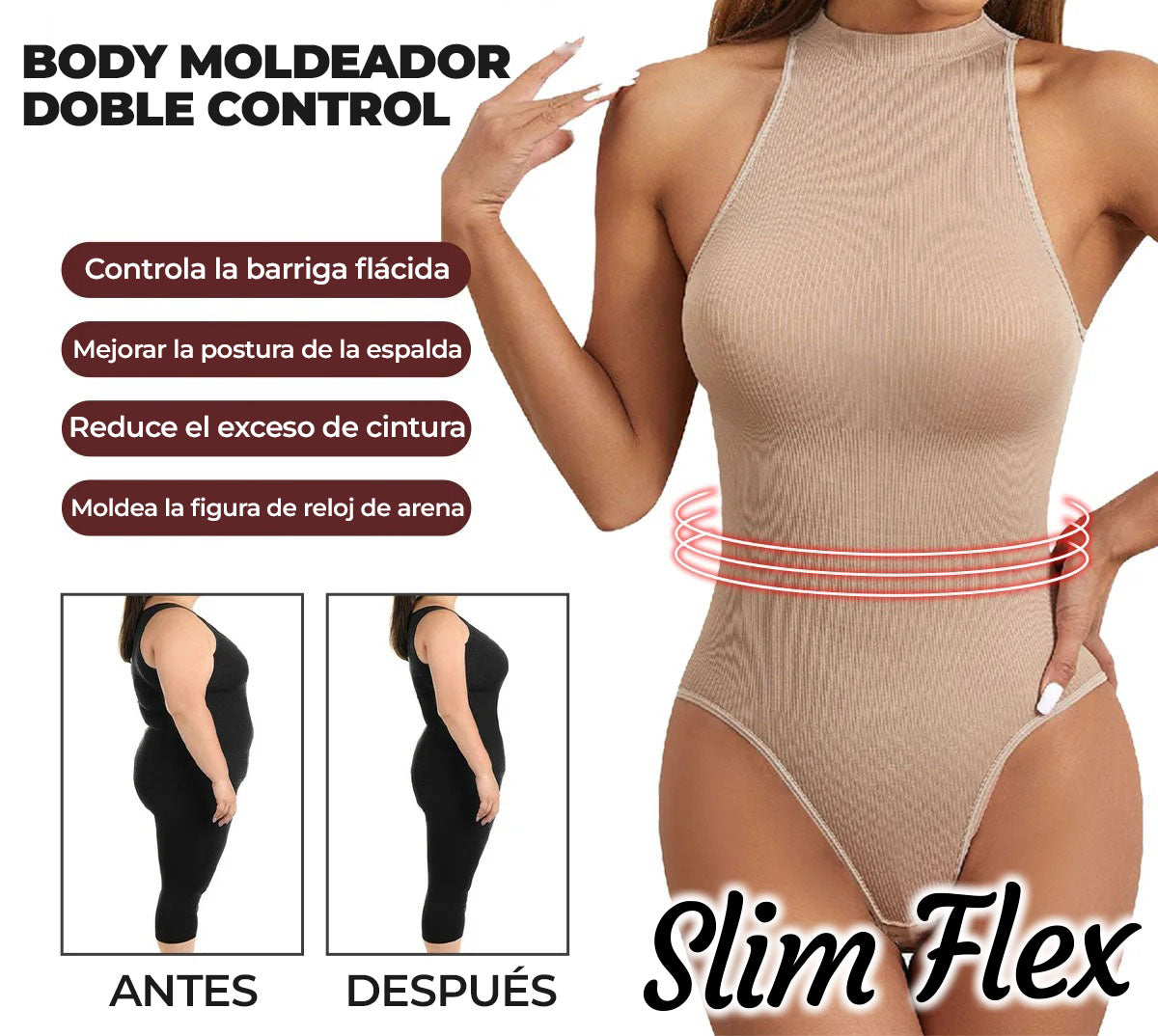 SlimFlex™ - Body moldeador de figura