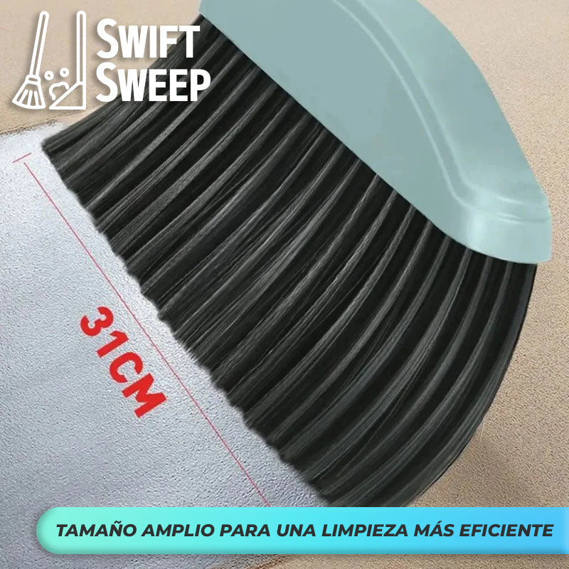 SwiftSweep™ - Juego de escoba con recojedor