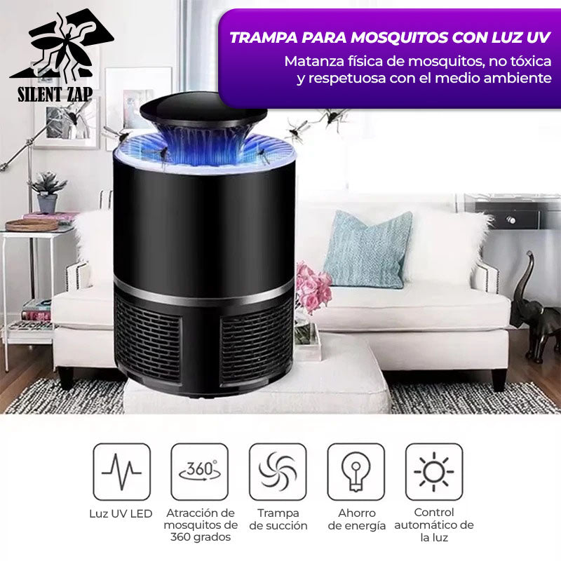 SilentZap™ - Lámpara Repelente de Mosquitos para Noches Tranquilas