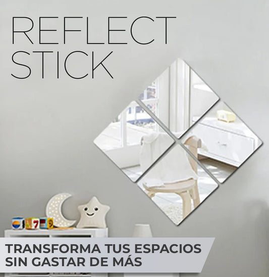 ReflectStick™ - Espejo Adhesivo para Decorar tu Hogar