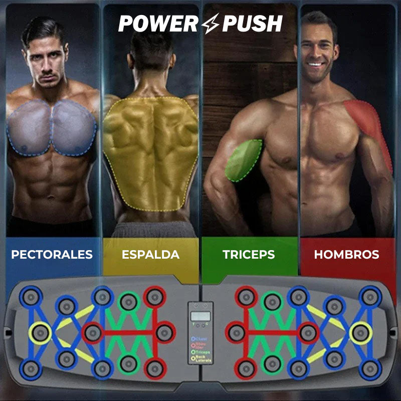 PowerPush™ - Tablero de ejercicios