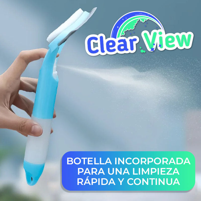 ClearView™ - Limpiador de vidrios 3 en 1