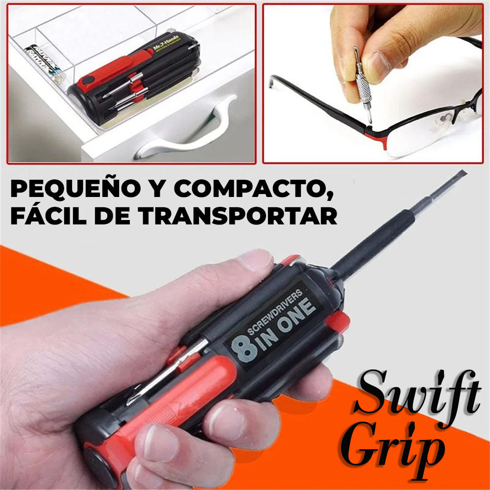 SwiftGrip™ – La Herramienta 8 en 1 que Resuelve Cualquier Arreglo al Instante