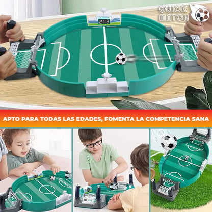 QuickMatch™ - Futbolín Compacto para Toda la Familia