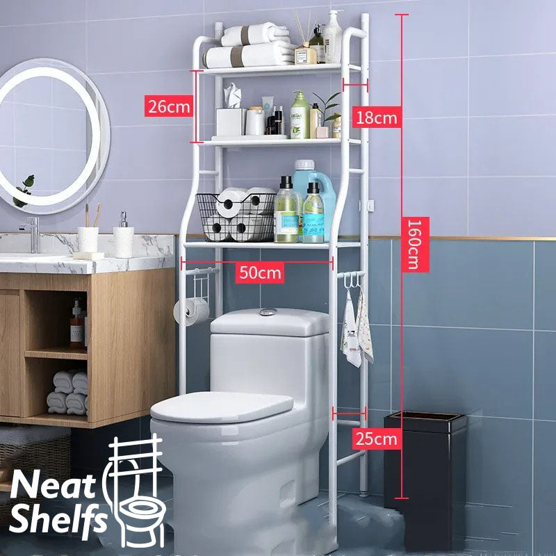 NeatShelfs™ - Estante Organizador para baño Premium
