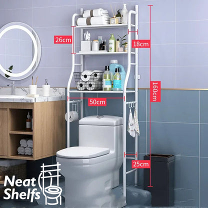 NeatShelfs™ - Estante Organizador para baño Premium