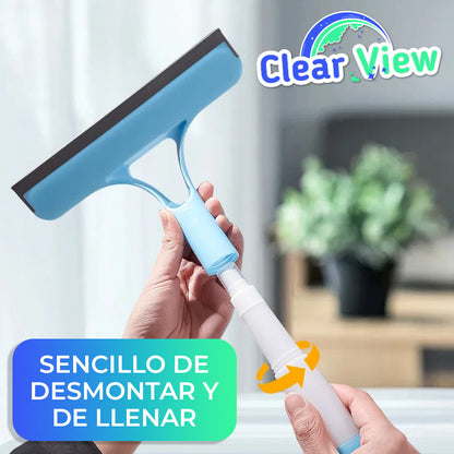 ClearView™ - Limpiador de vidrios 3 en 1