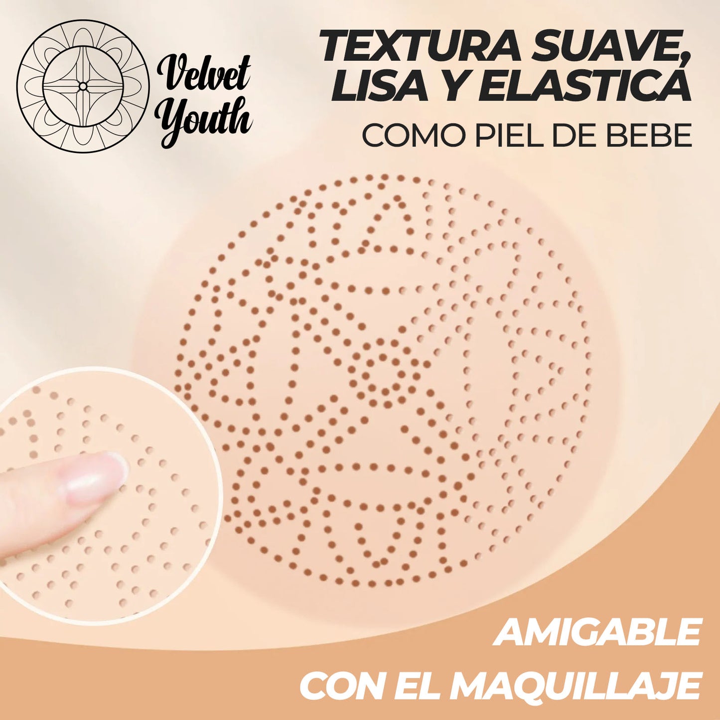 VelvetYouth™ - Base de maquillaje antiedad