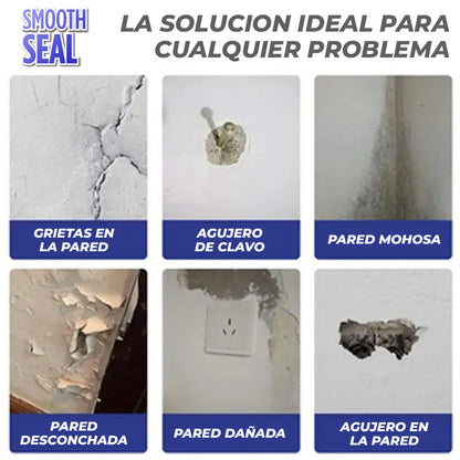 SmoothSeal™ - Reparación Profesional para tus Paredes