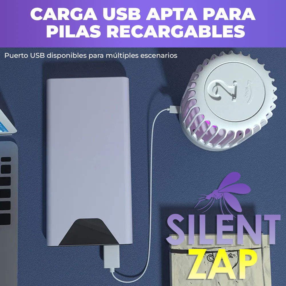 SilentZap™ - Lampara eléctrica para mosquitos