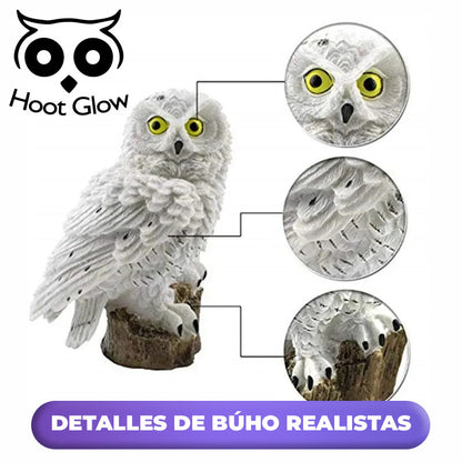 HootGlow™ - Lámparas Solares de Búhos para Decorar e Iluminar