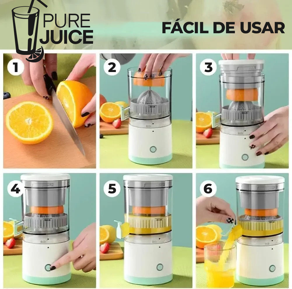 PureJuice™ - Exprimidor de jugos portátil