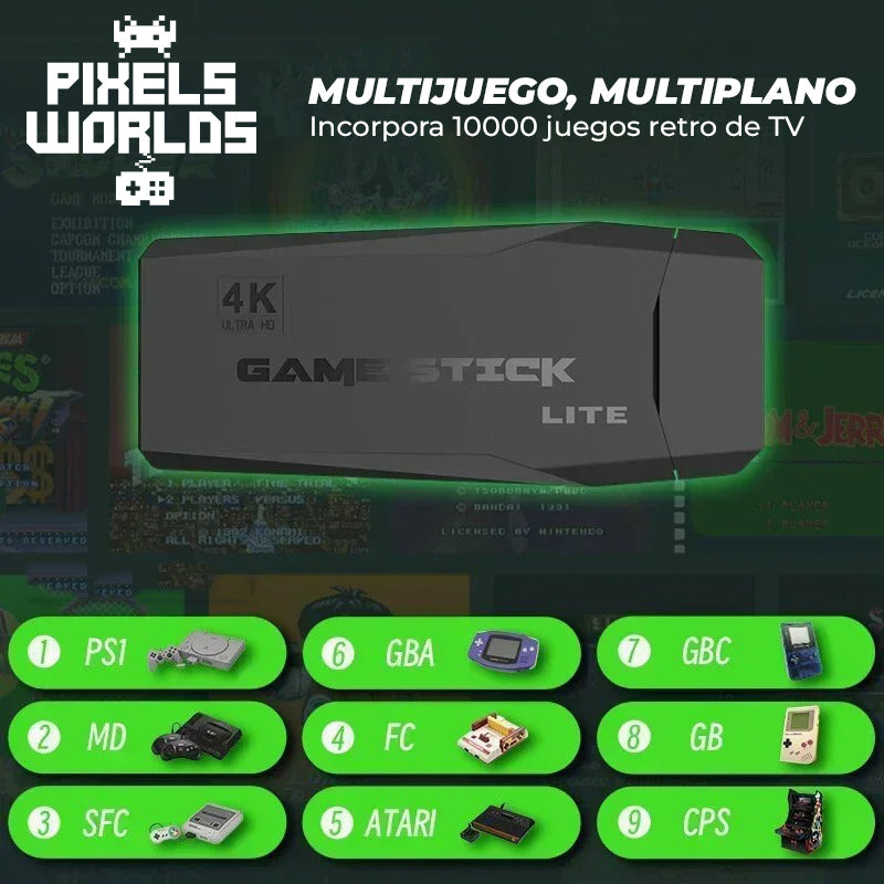 PixelsWorlds™ - Drive de juegos retro