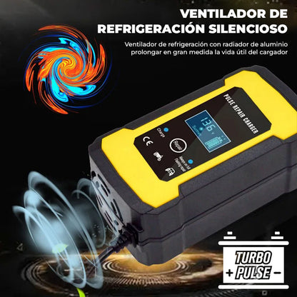 TurboPulse™ - Cargador automático para batería de auto