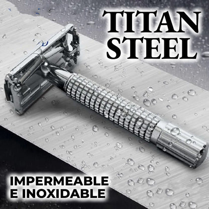 TitanSteel™ - La afeitadora clásica diseñada para durar toda la vida