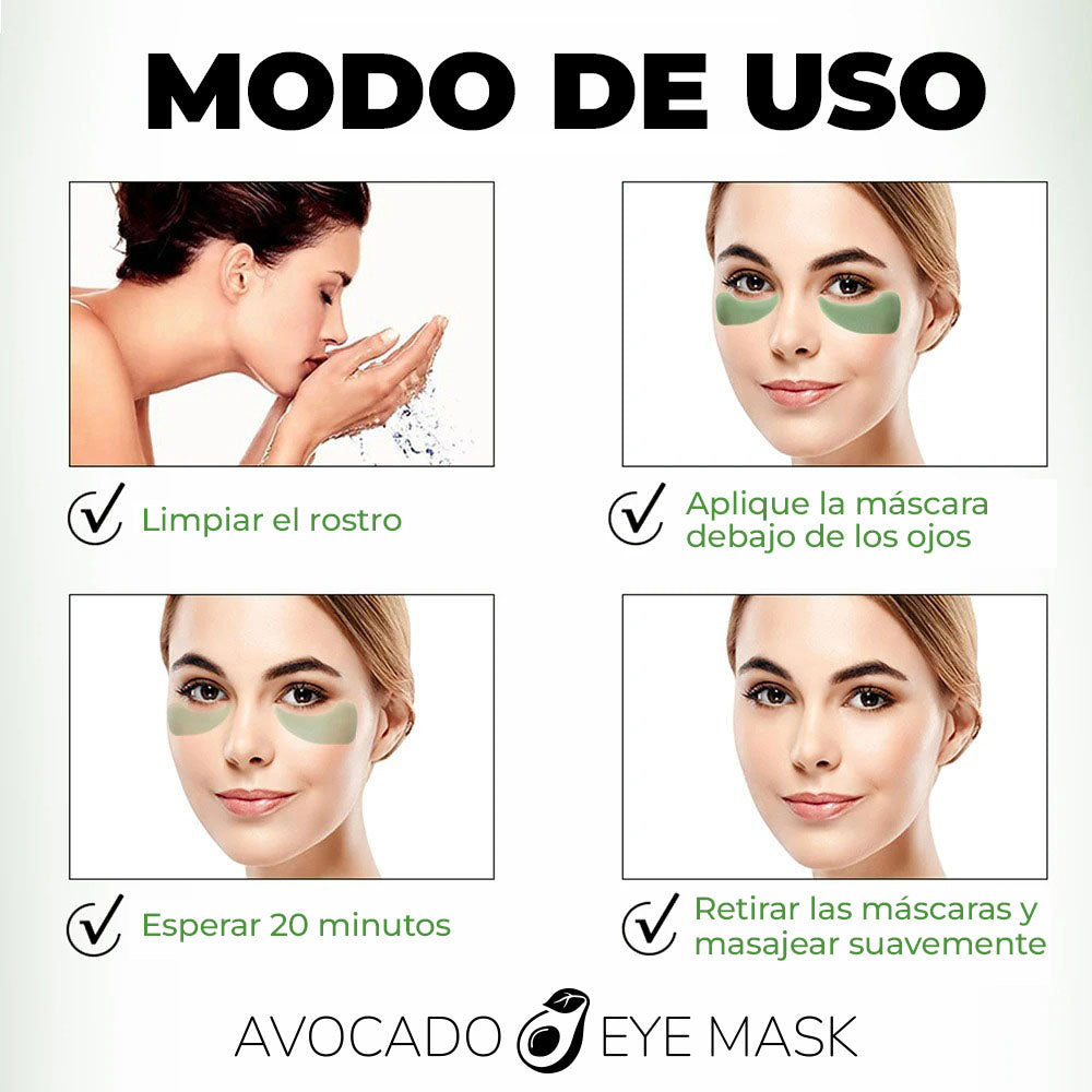 Avocado Eye Mask™ - Mascarilla Para Ojos 100% natural