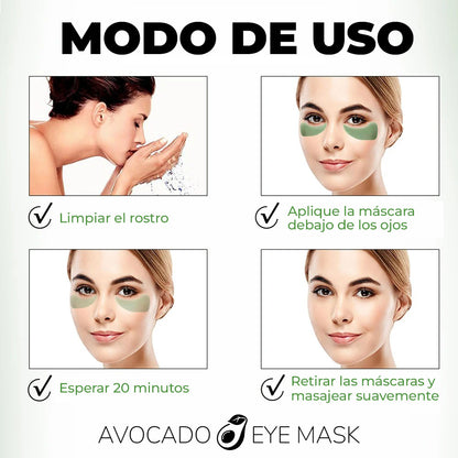 Avocado Eye Mask™ - Mascarilla Para Ojos 100% natural