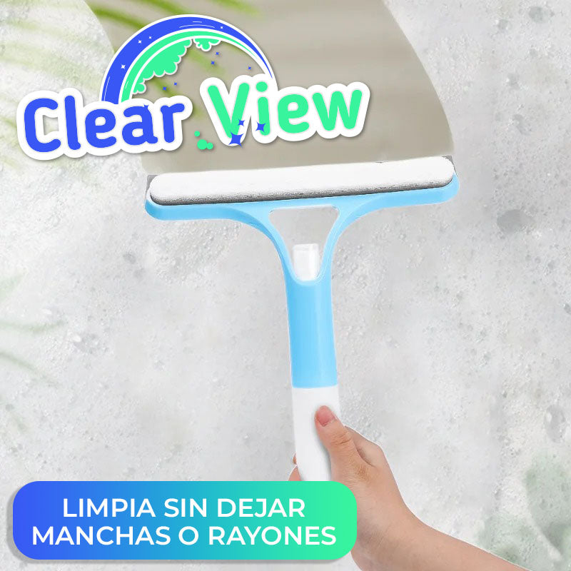 ClearView™ - Limpiador de vidrios 3 en 1