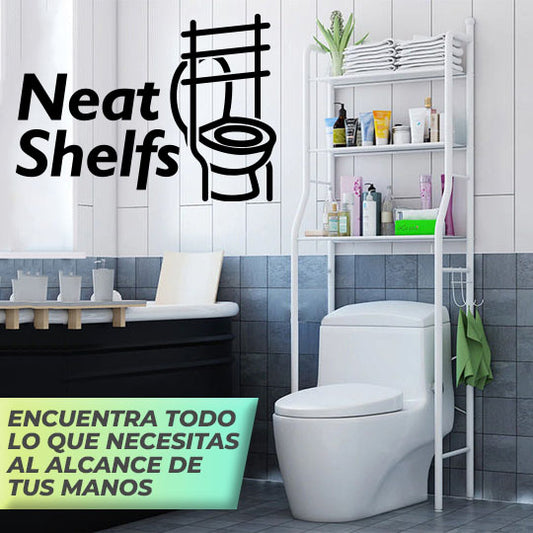 NeatShelfs™ - Estante Organizador para baño Premium