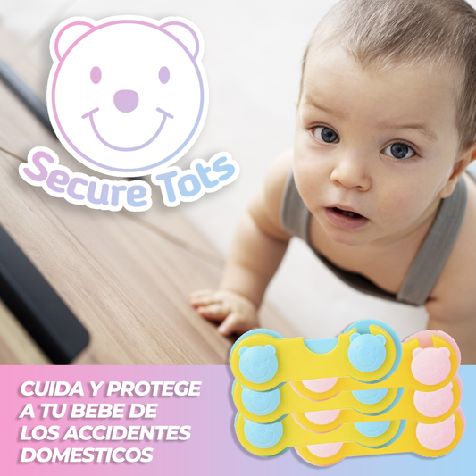 SecureTots™ - Seguros de puertas para bebes