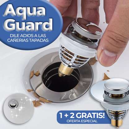 AquaGuard™ - Tapon anti obstrucciones Inoxidable | 1 + 2 GRATIS 🎁