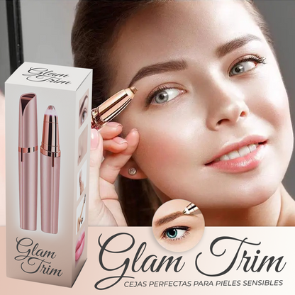 GlamTrim™ - Depiladora de cejas anti irritación