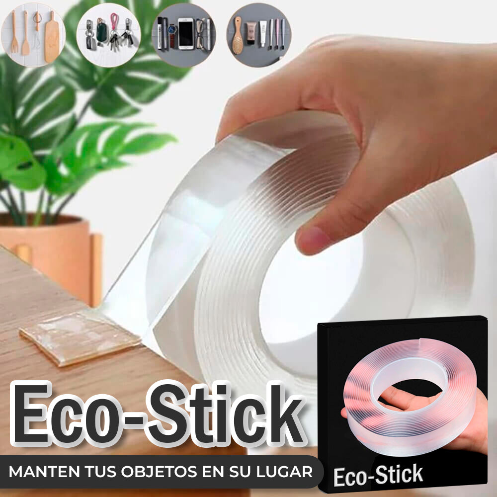 EcoStick™ - Cinta doble faz Reutilizable