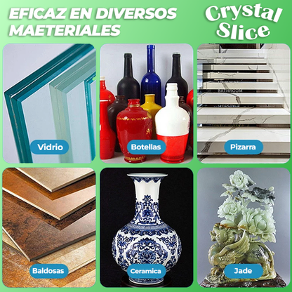 CrystalSlice™ - Logra cortes perfectos en vidrio y ceramica sin esfuerzo